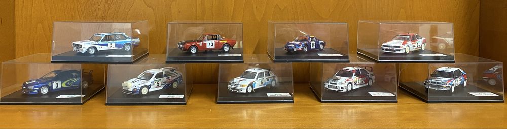 Miniaturas Rali Portugal  1.43, coleção particular