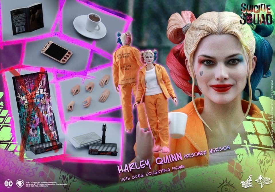 Фигурка 1/6 hot toys mms 407 SUICIDE SQUAD – HARLEY QUINN PRISONER