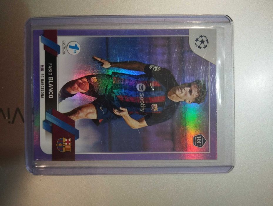 Carta numerad Topps Fábio Blanco