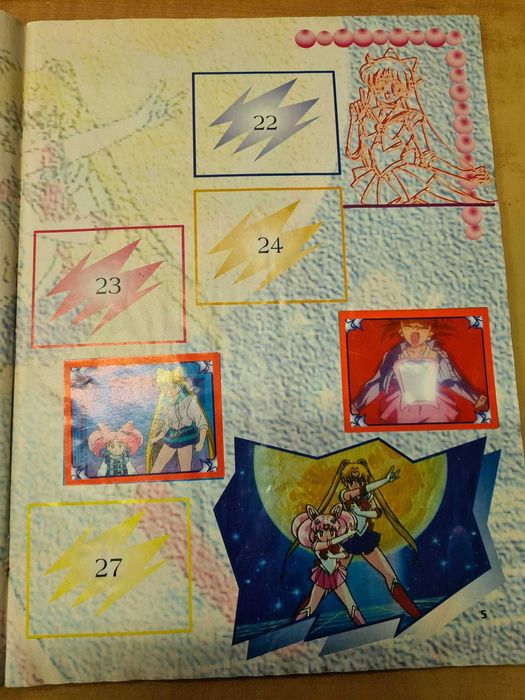 Caderneta MERLIN COLLECTIONS - Sailor Moon