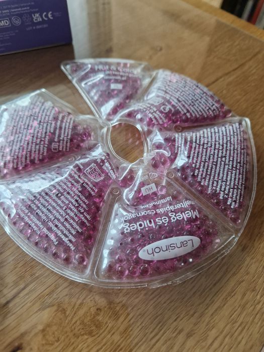 JAK NOWE Lansinoh kompresy żelowe okład na piersi ciepło zimno okłady