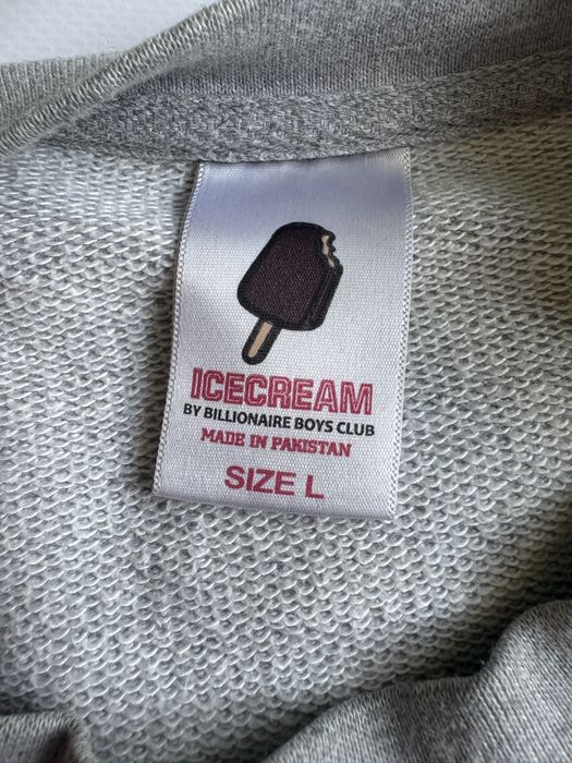 Свитшот BBC Icecream Running Dog Crewneck Серый Оригинал