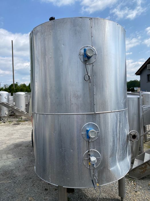 Zbiornik 1600l nierdzewny bufor ocieplany