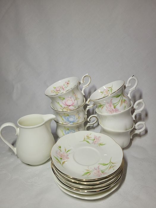 Кавова пара Англія Костяний фарфор