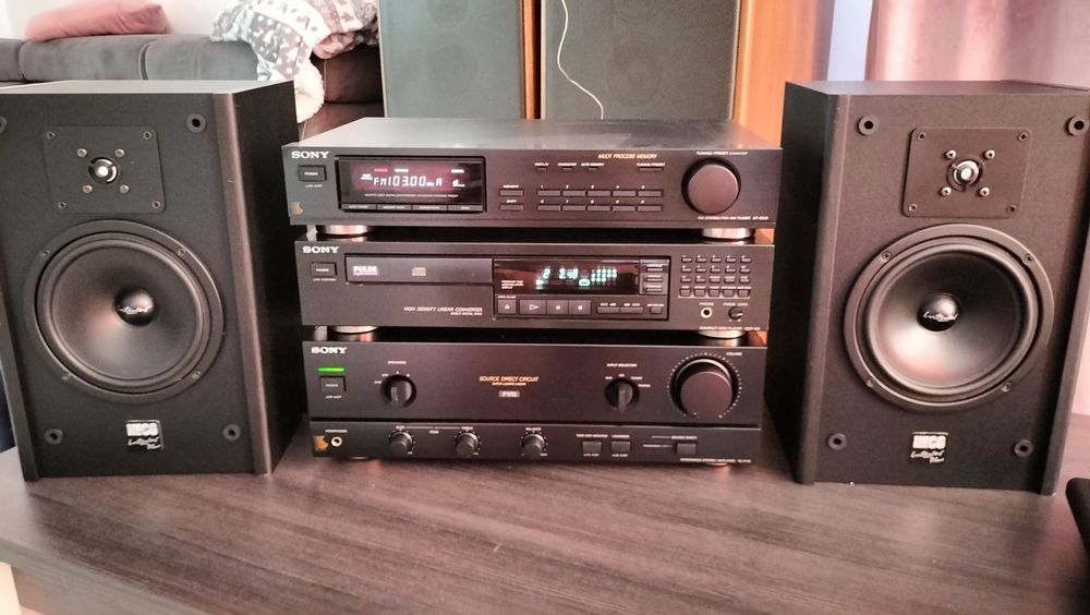 Wieża Stereo Sony  TA-F170.CDP-195.ST-S310