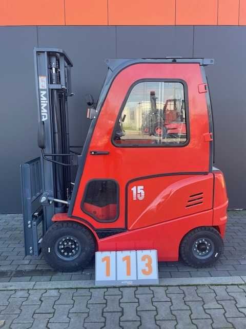 NOWY wózek widłowy udźwig 1500kg elektryczny pełna kabina GWARANCJA