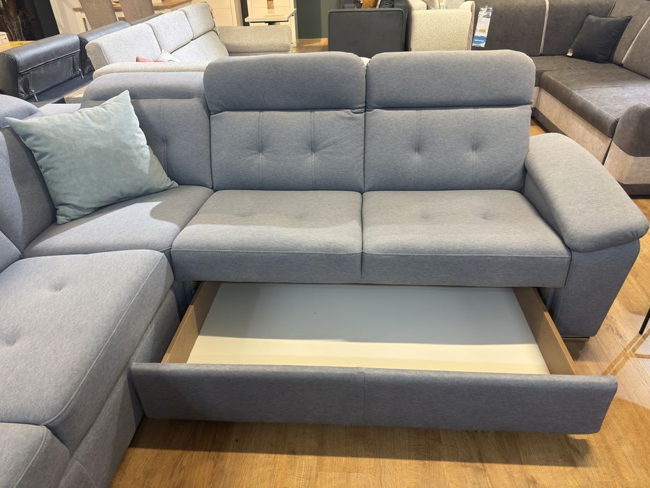 Narożnik Comforto Meblosoft wyprzedaż ekspozycji