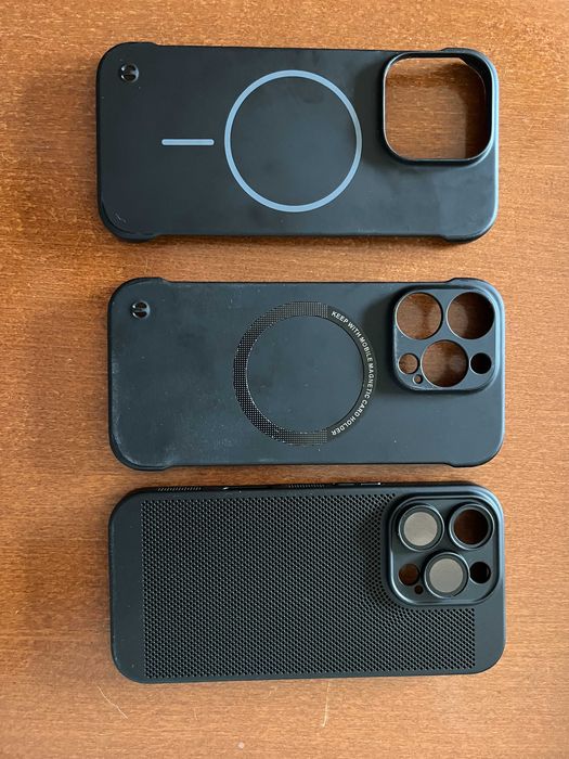 3 Capas para Iphone16 PRO - Preto