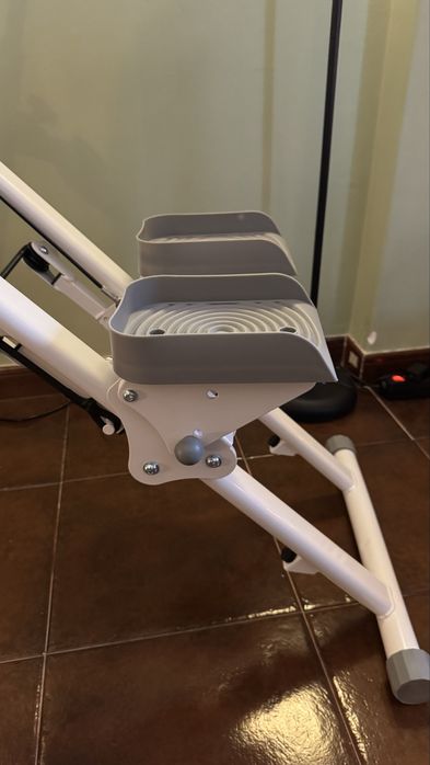 Máquina exercício fisico escada, escalador vertical dobrável