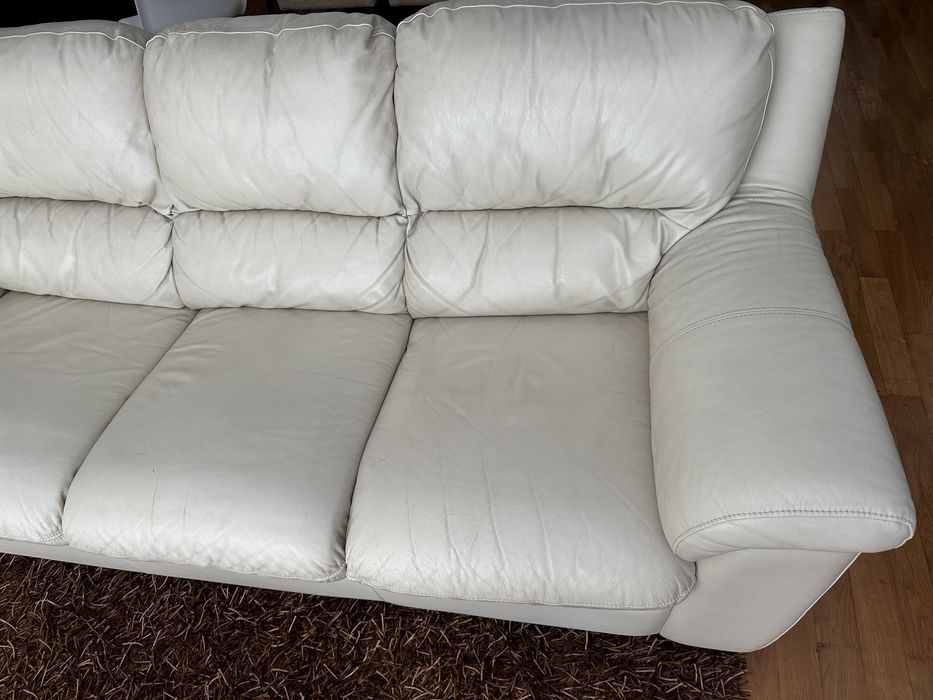 2 sofas Chateau d’Ax em pele