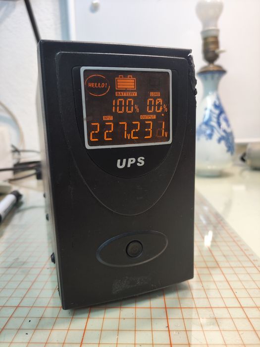 UPS ctenergy black 600 lcd