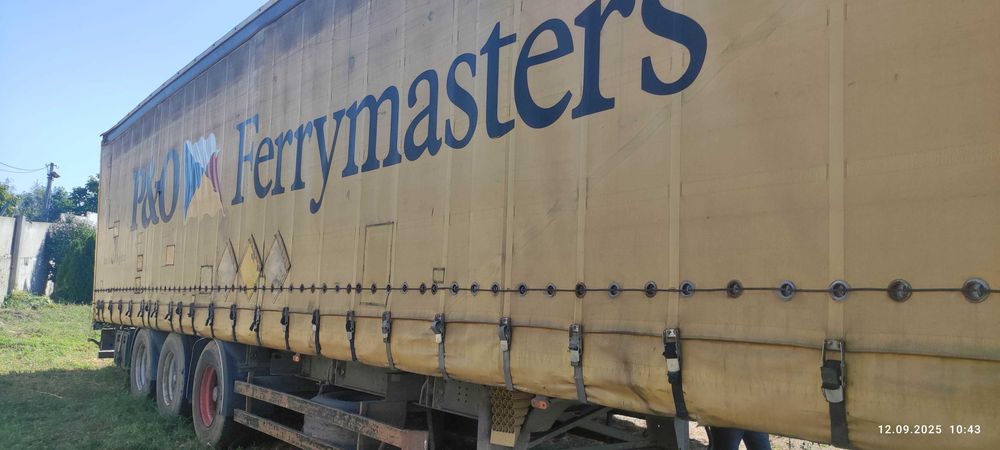 Продаж напівпричіп бортовий тентований, SCHMITZ S01