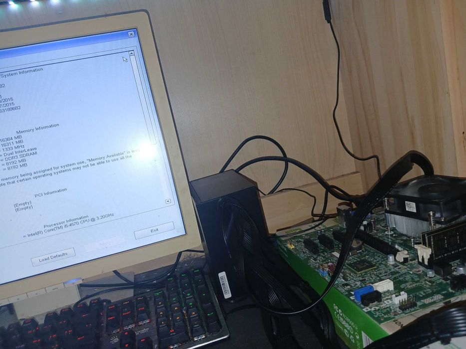 Комплект для ПК: i5-4570 + 16GB DDR3 + H81 DELL + кулер