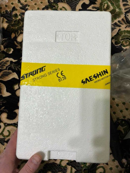 Фрезер для маникюра Saeshin Shixin strong 102L полный комплект новый