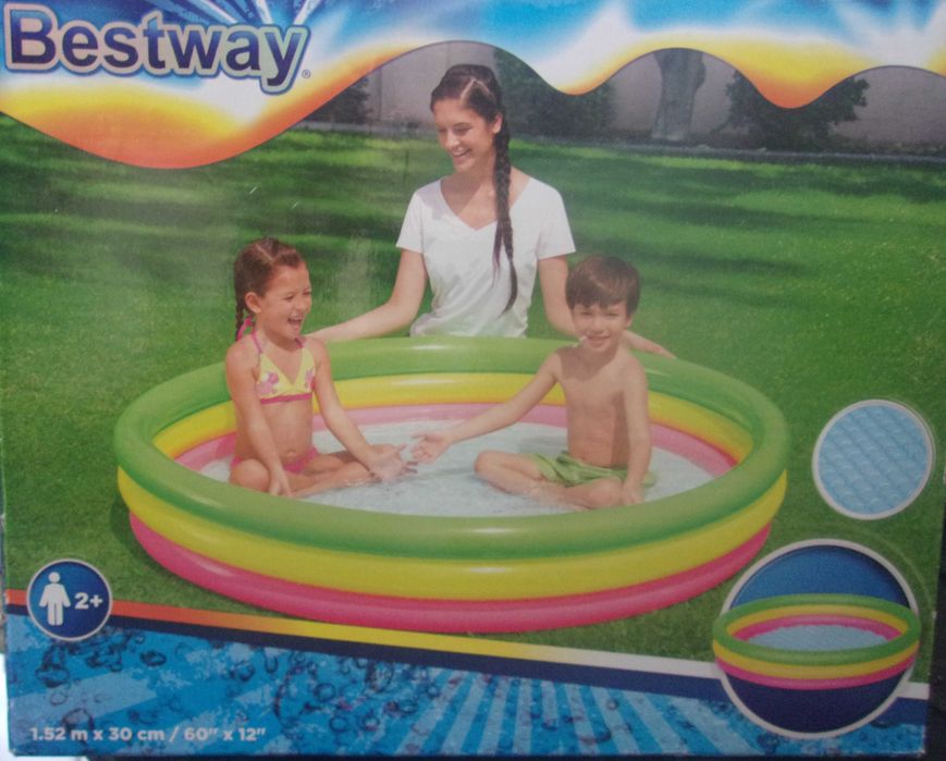 Basen dmuchany okrągły Bestway 152 x 30 cm