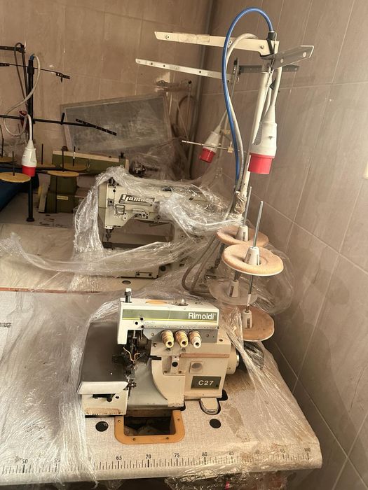 Швейні промислові машинки, оверлоки, машинка для набивання кнопок