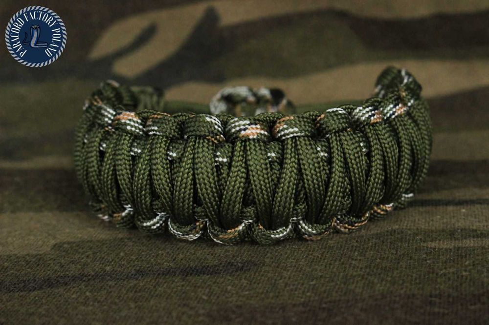 Bransoletka Cobra King paracord handmade