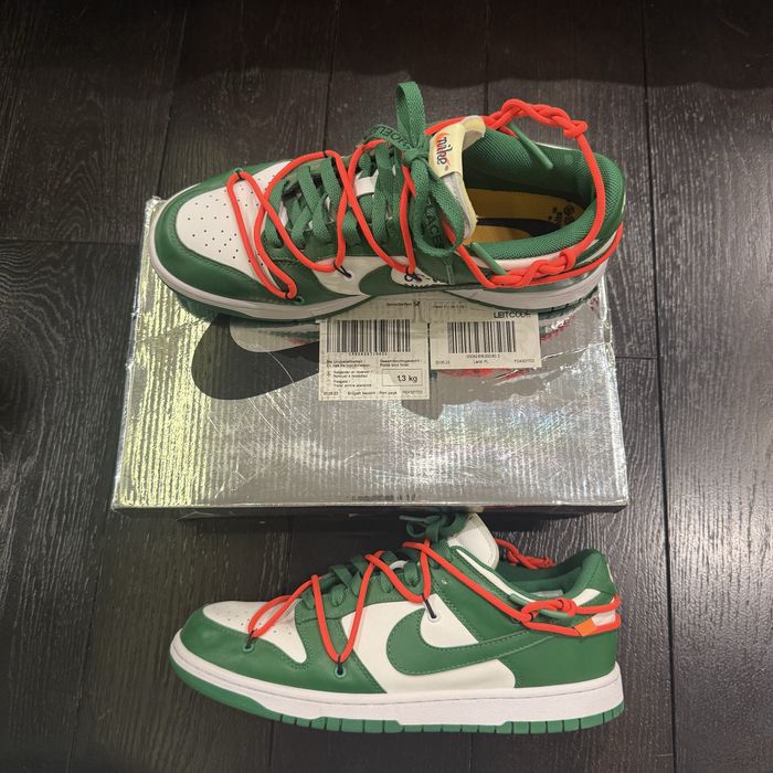 Оригинальные Nike Dunk Low x Off White, 46 размер, новые