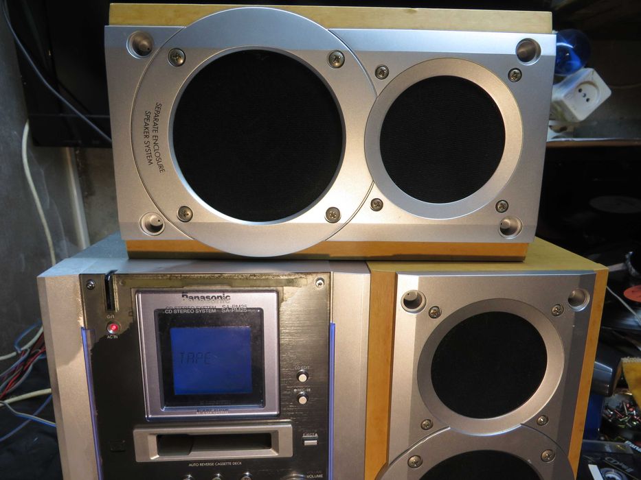 Aparelhagem Panasonic-Mini-Barata.