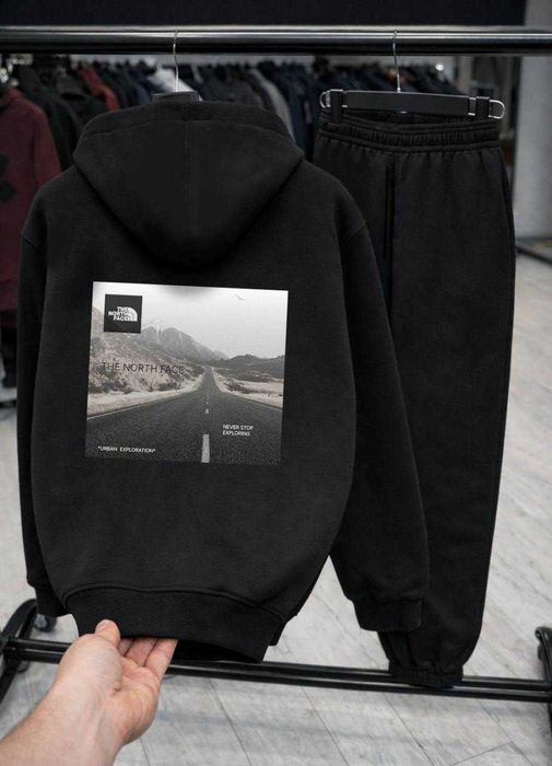 Спортивний чоловічий костюм (худі + штани)