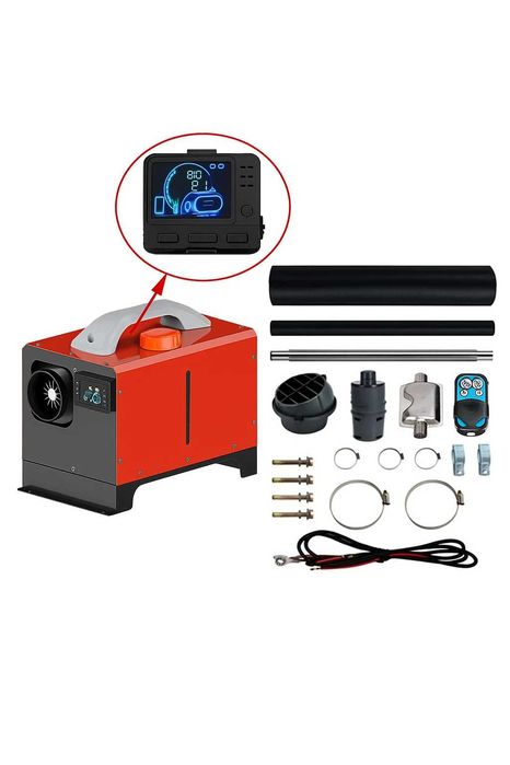 Автономный опалювач, переносной 5квт 12/24/220V