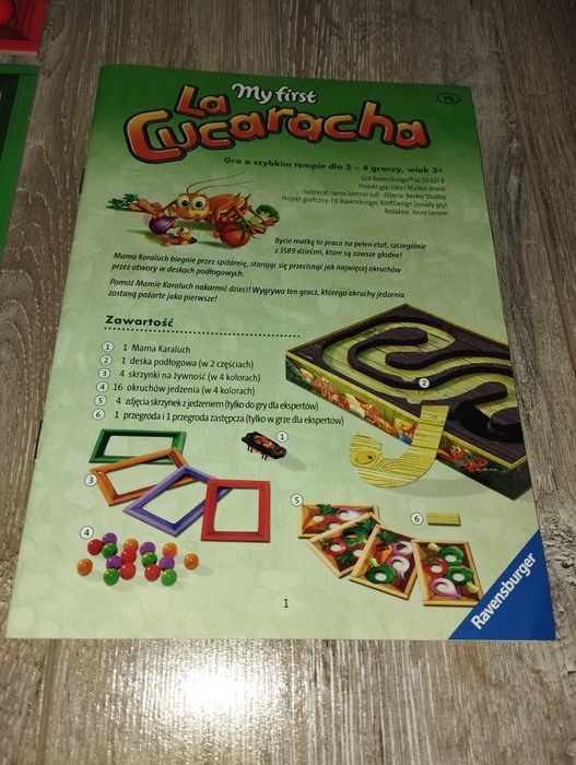 Gra planszowa LA CUCARACHA Ravensburger
796
796