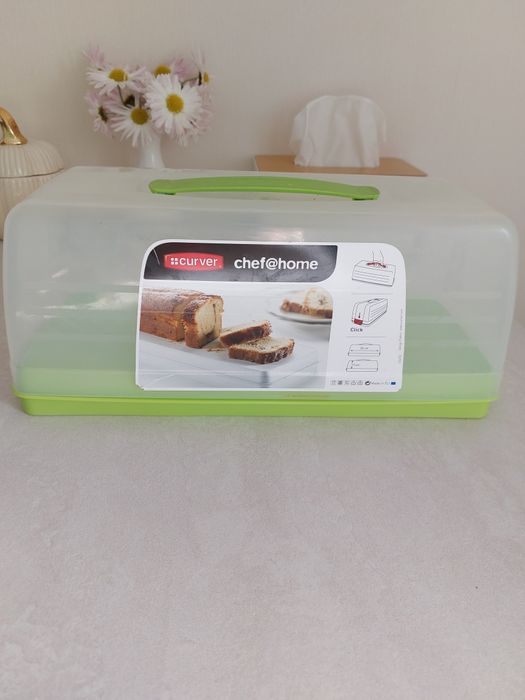 Хлібниця (тортівниця) для кексу та хліба