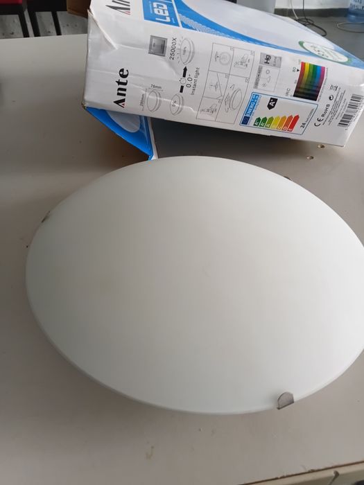 Painel Led circular 24w novo na caixa