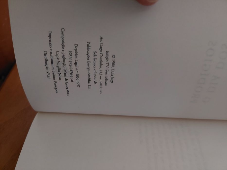 Lídia Jorge - O dia dos prodígios