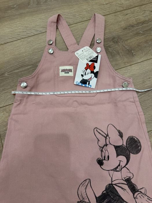 Новий рожевий  джинсовий сарафан waikiki 4-5 роки, розмір 104-  110