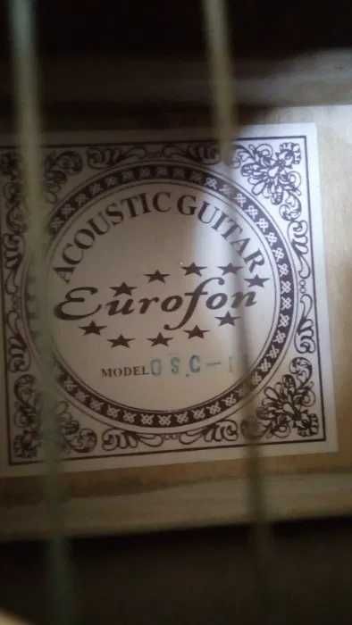 Оренда Тернопіль | Акустична гітара Eurofon GSC-11