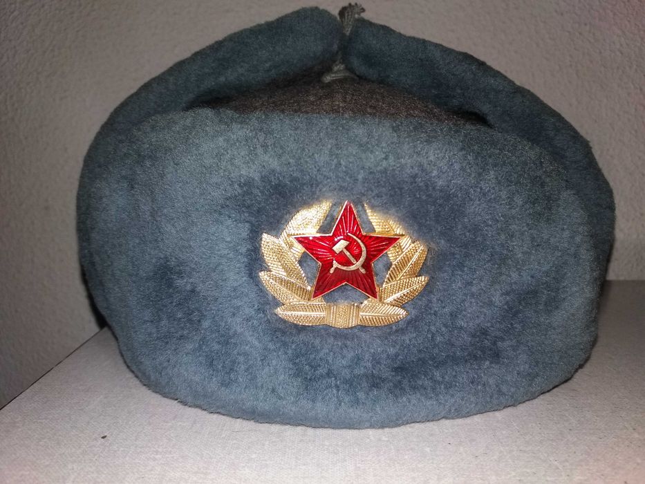 Chapeu Militar União Soviético inverno original 54 T.
