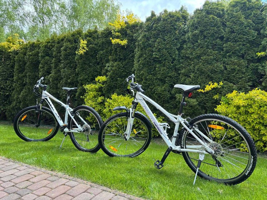 Rowery GIANT i MERIDA, alu ramy, koła 26", osprzęt Shimano