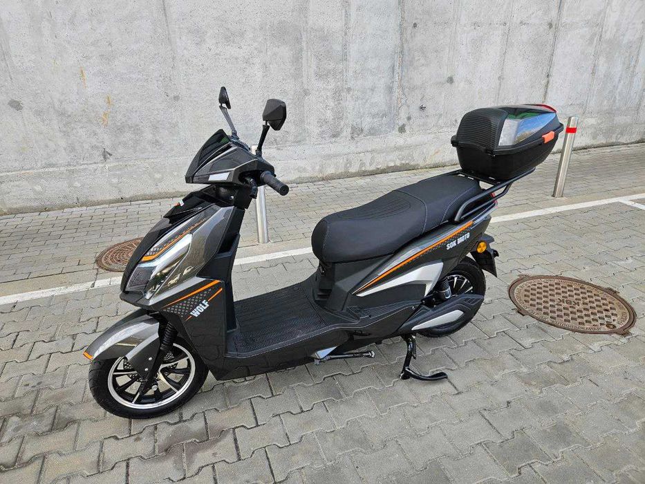 Трицикл gyro 600-2000W / електро трайк електроскутер вантажний