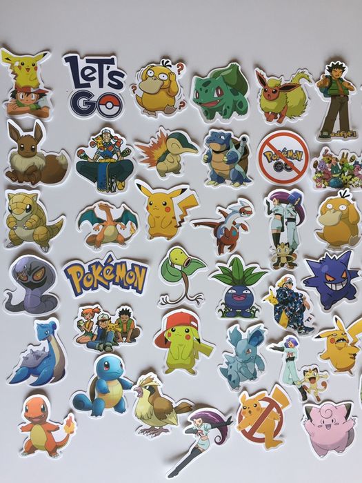 Autocolantes Pokemon