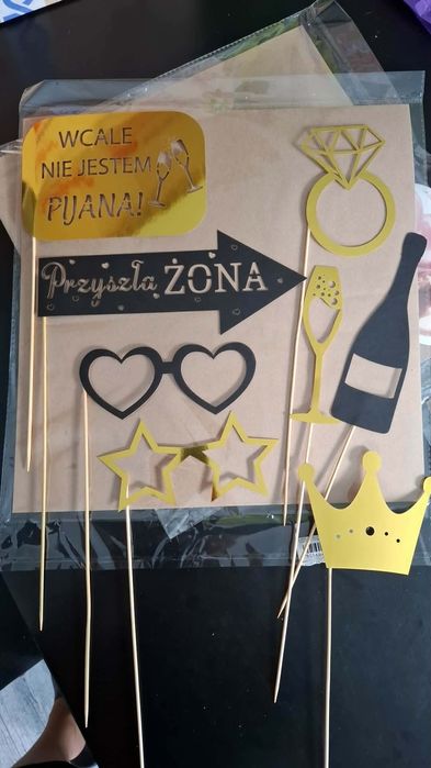 Tabliczki do zdjęć na wieczór panieński