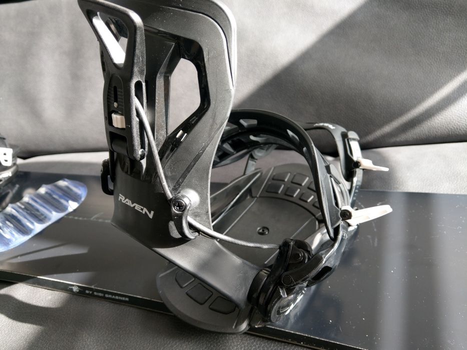 Wiązania snowboardowe Raven Fastec FT 360 rozmiar M  odchylana łyżka