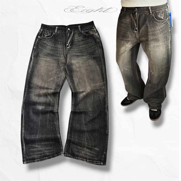 Bootcut Flared Archive Jeans Джинси Прямі Буткати Вошед Архів Straight Sk8 Y2k No Faith Jaded Racer Opium Grunge Вошед Erd Прямые Джинсы