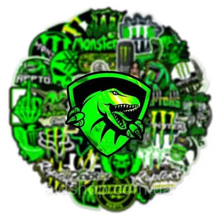 50 шт. Стикеры, наклейки на авто, мото, скутер. Стикербомбинг стікири