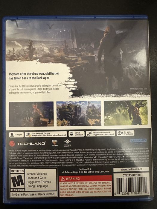 Dying light 2 PS5
