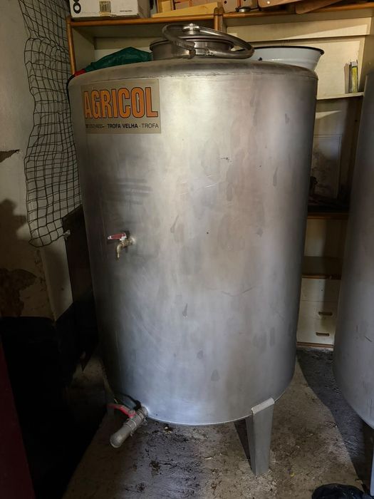 Cubas em inox 500/1000L