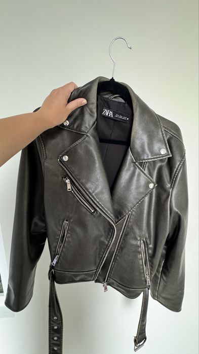 Куртка шкіряна Zara