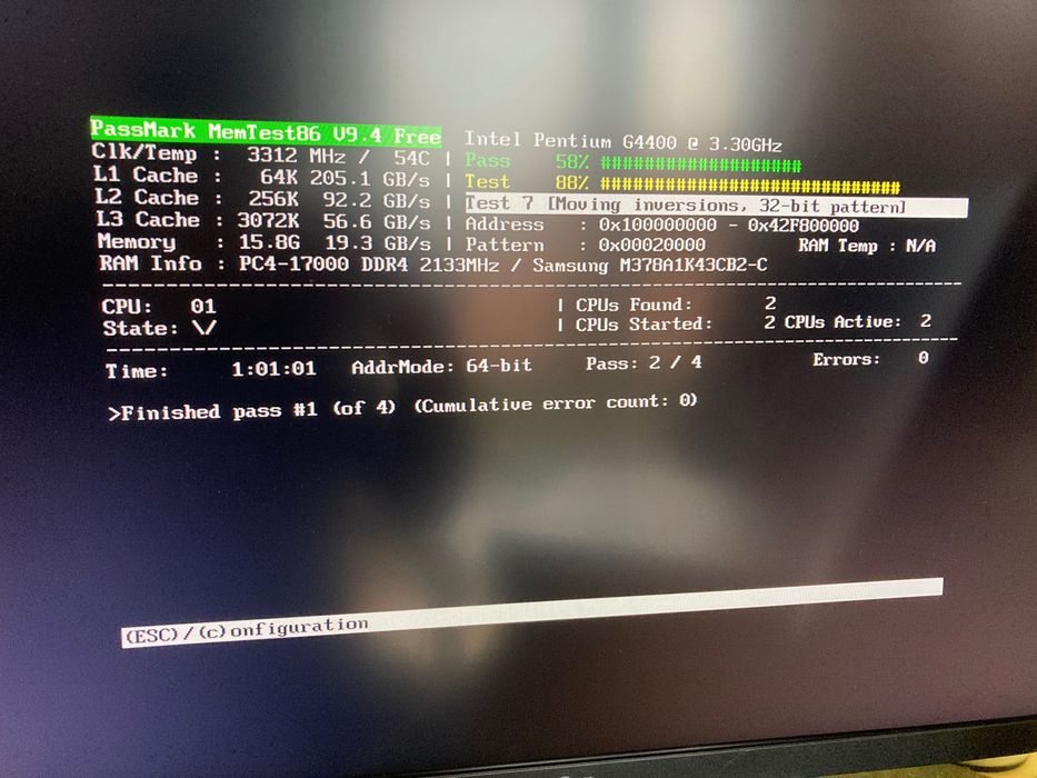 Komputer HP ProDesk 600 G3 SFF G4400 16GB RAM