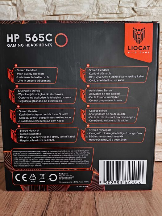 Słuchawki nauszne Liocat