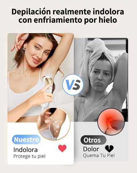 Depiladora Laser - Luz Pulsada (Nunca USADA)