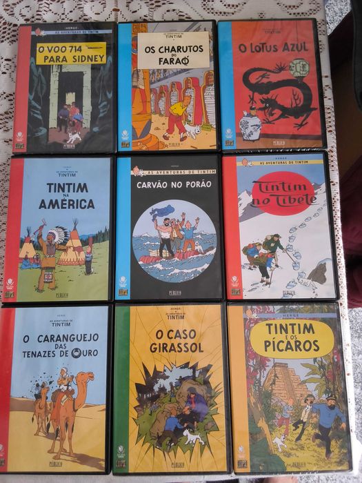 Tintim filmes dvd