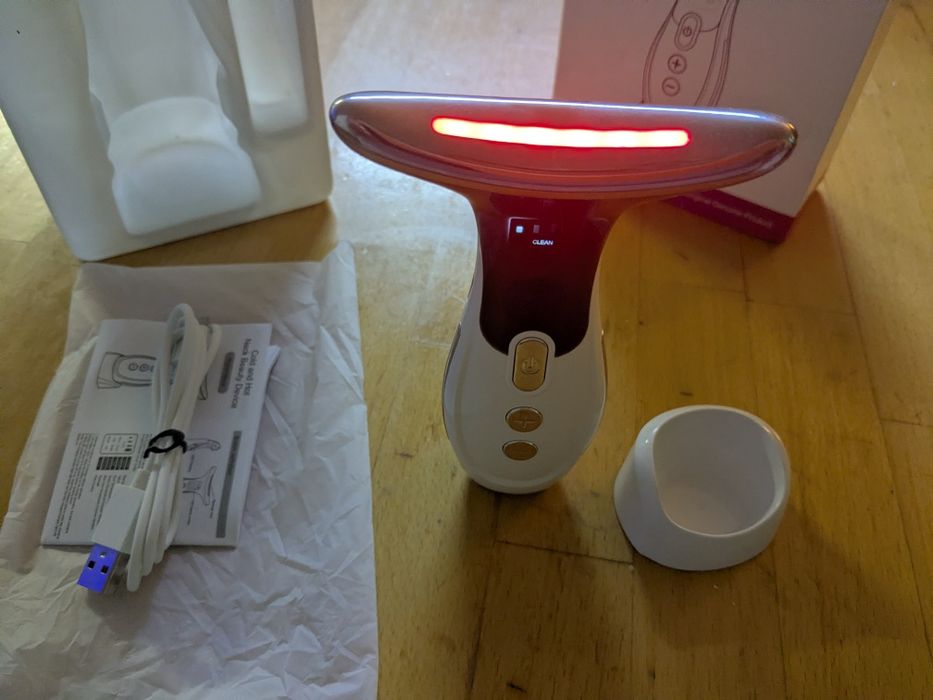 Инфракрасный массажёр с подогревом и вибрацией