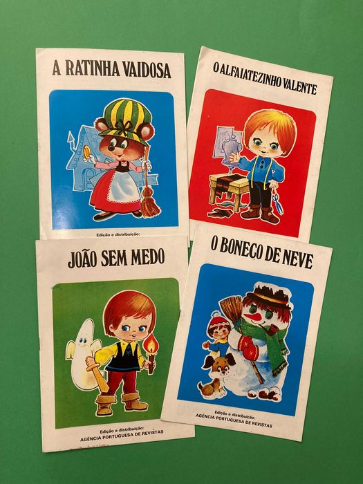 Colecção de 4 Livros da Série Fantasia APR Anos 80