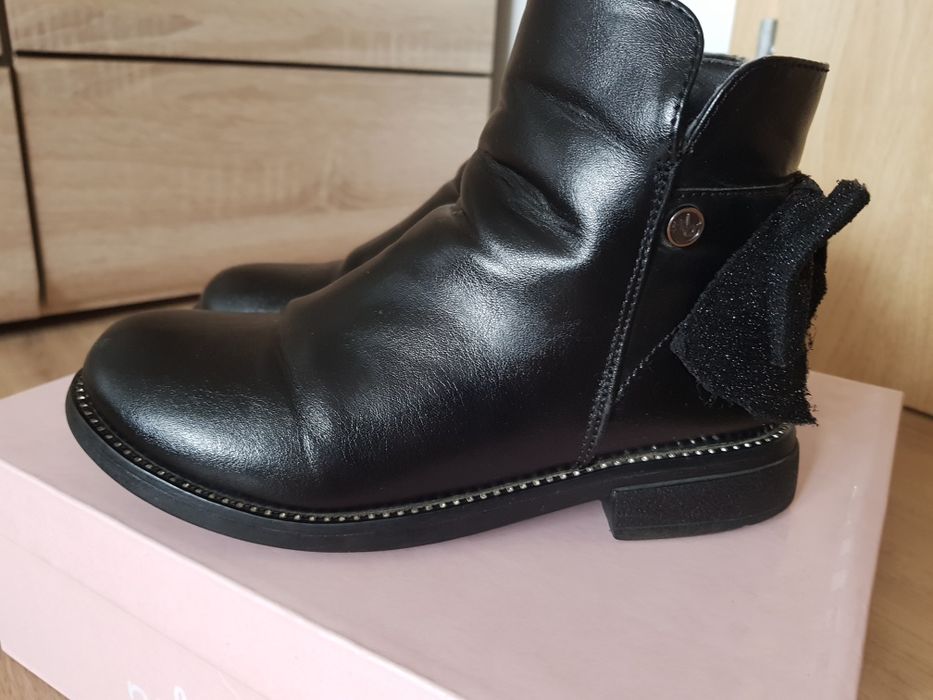 Botki, trzewiki dziewczęce rozm 32