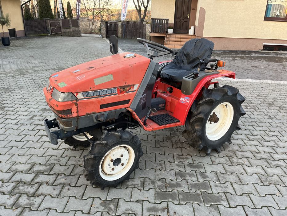 Traktorek yanmar ke3 14 km 4x4 dobry stan sprawne